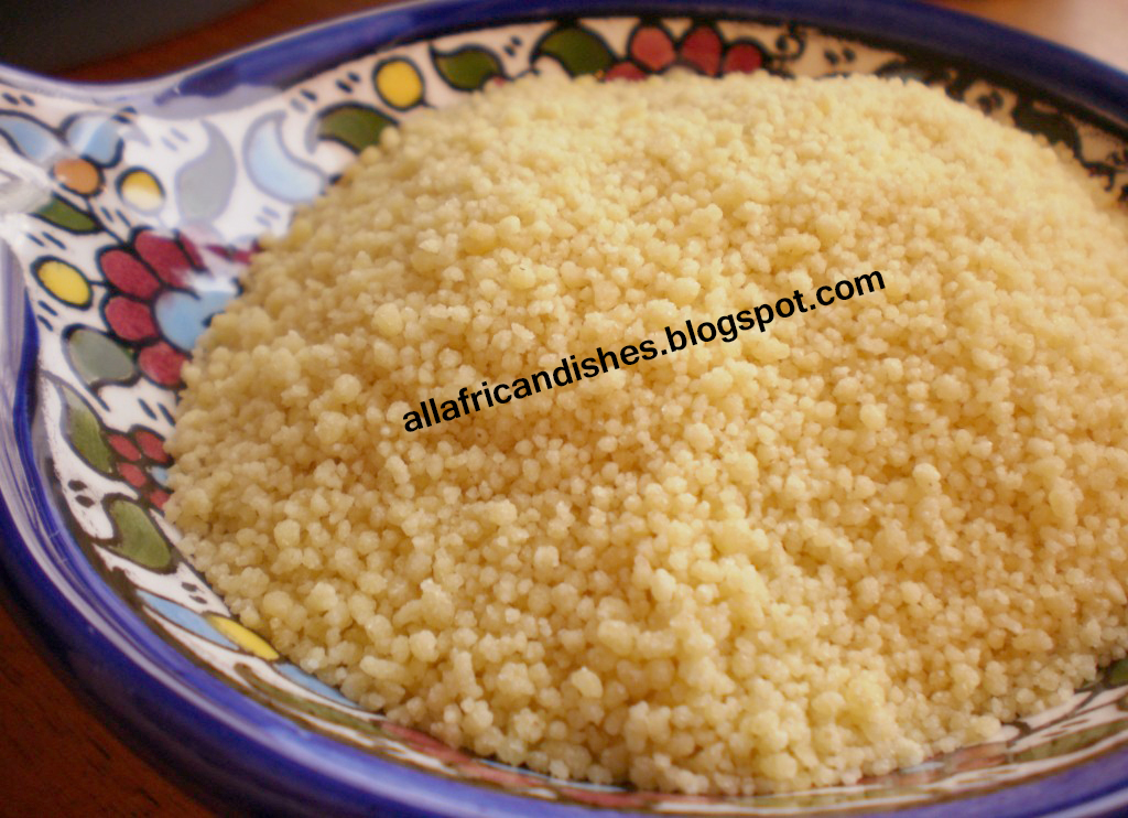 ALL AFRICAN DISHES EGYPTIAN SWEET COUSCOUS DESSERT