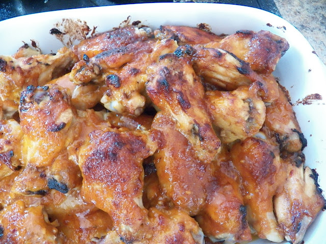 Apricot Chicken Wings