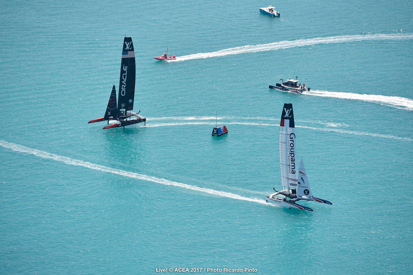 America's Cup / ORACLE TEAM USA beat Groupama Team France for the second time ScanVoile America's Cup / ORACLE TEAM USA beat Groupama Team France for the second time ScanVoile
