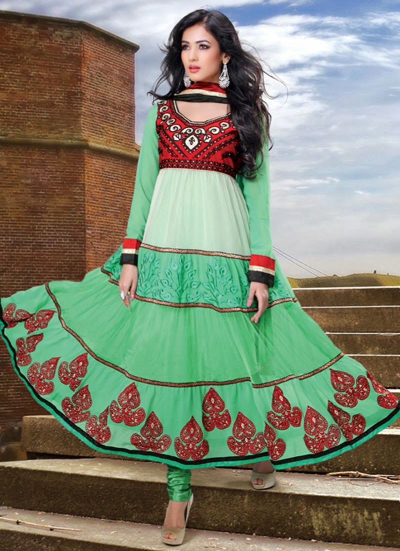 long frocks anarkali