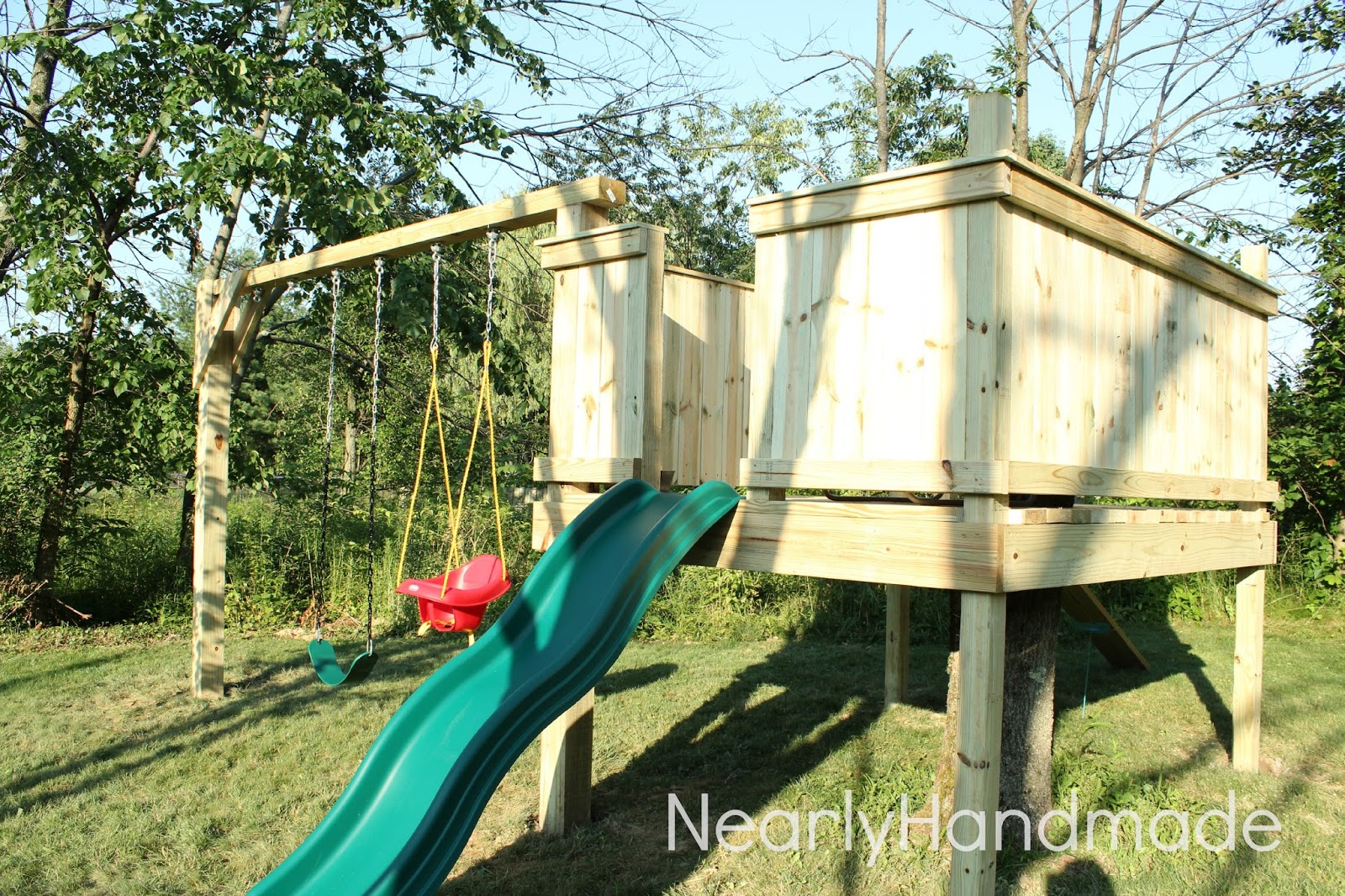 Nearly Handmade Swing Set Lumber List