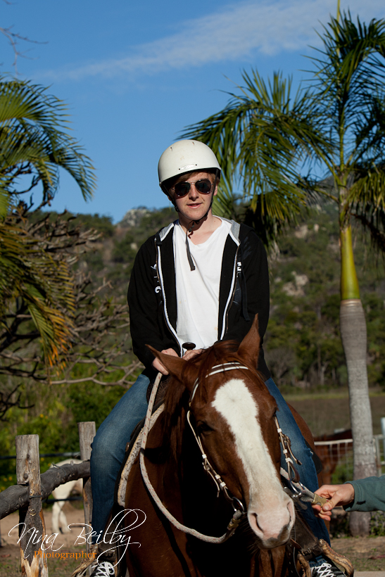 The Beilby Family of Sydney, Australia Island Horse Riding On The Beach