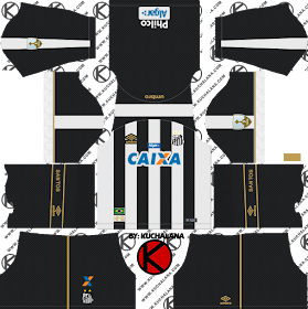 Santos FC 2018/19 Kit - Dream League Soccer Kits