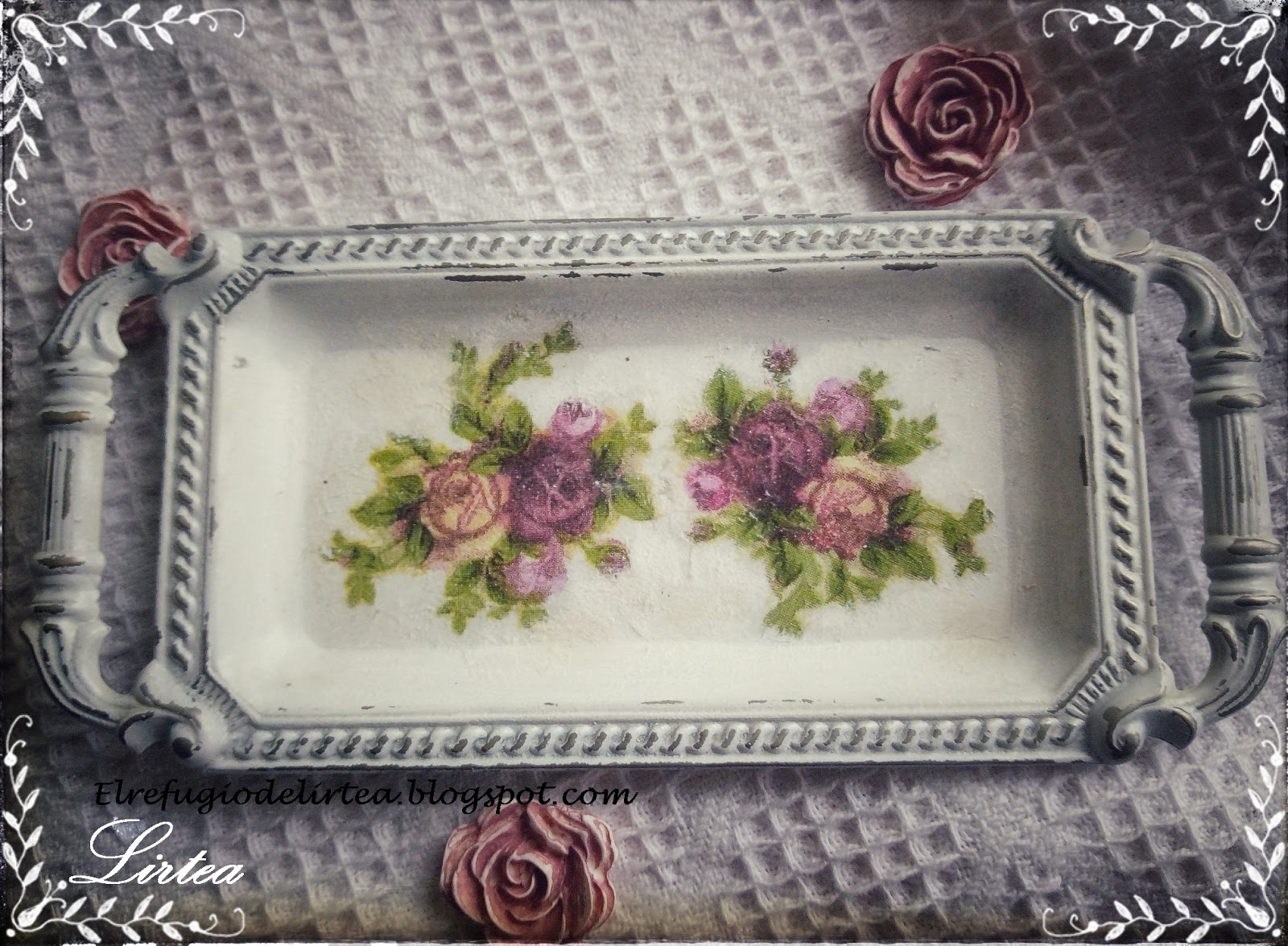 El Refugio de Lirtea: BANDEJA DE METAL