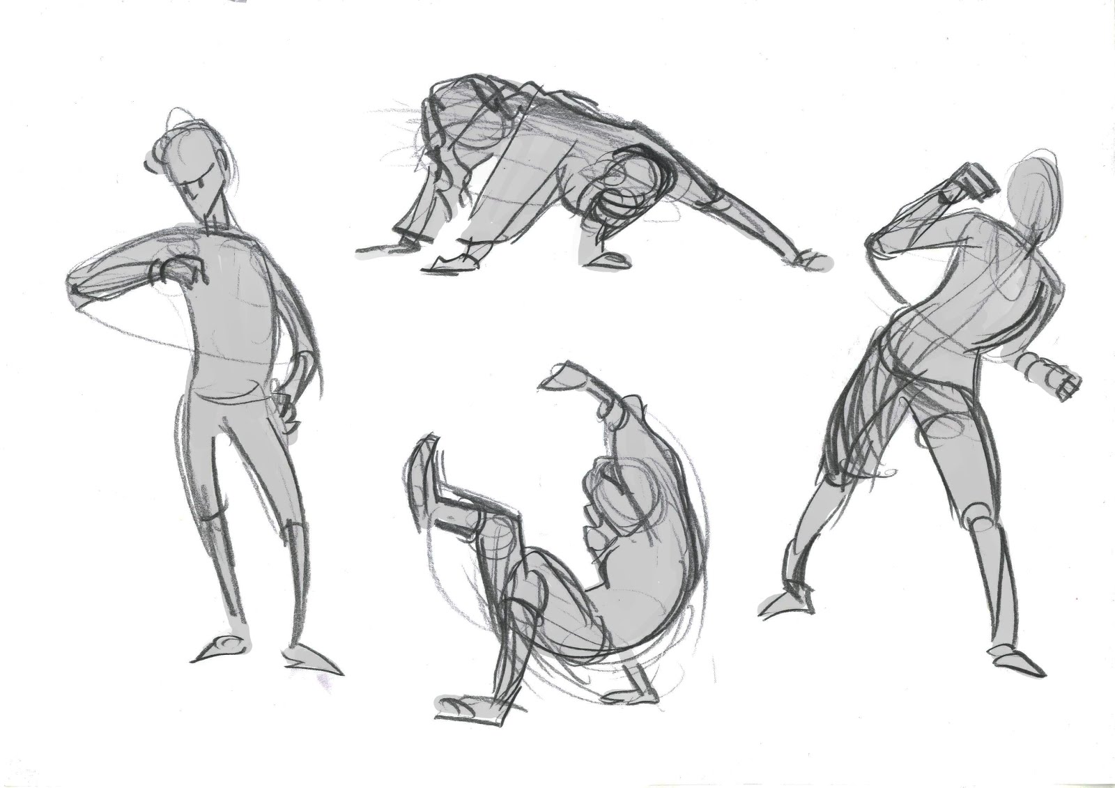 WUHEGUGE Gesture Drawings