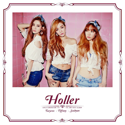 SNSD-TaeTiSeo - Holler (2ndEP Album) Cover