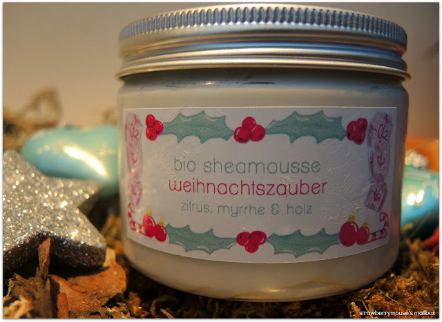 Ponyhütchen Biosheamousse Weihnachtszauber