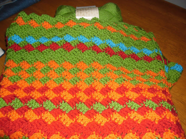 Blooming Lovely: WIP - Crochet - Temperature Blanket - Week 12