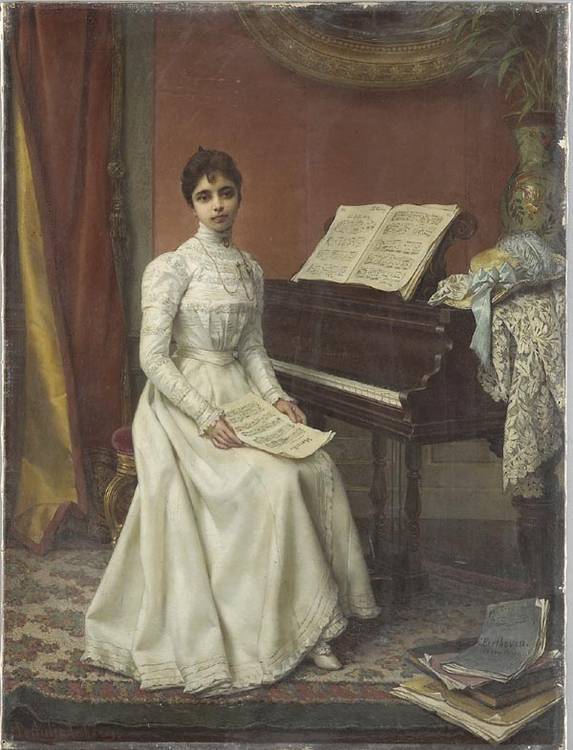 Paintings by Jan Frederik Pieter Portielje (1829-1908)