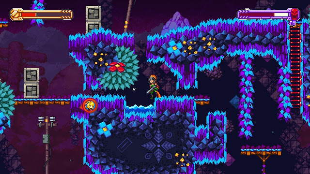Iconoclasts - Ash the annoying stealth boss.