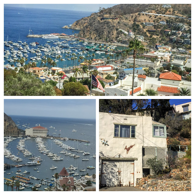 Views of Avalon, Catalina Island, CA.