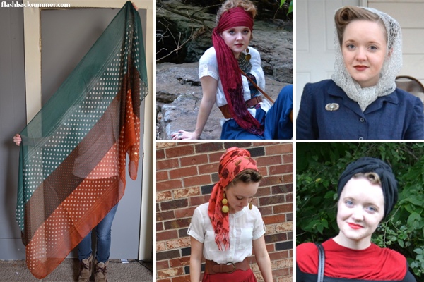 Flashback Summer - Clap for That Wrap: Vintage Head Scarf Types - headwrap