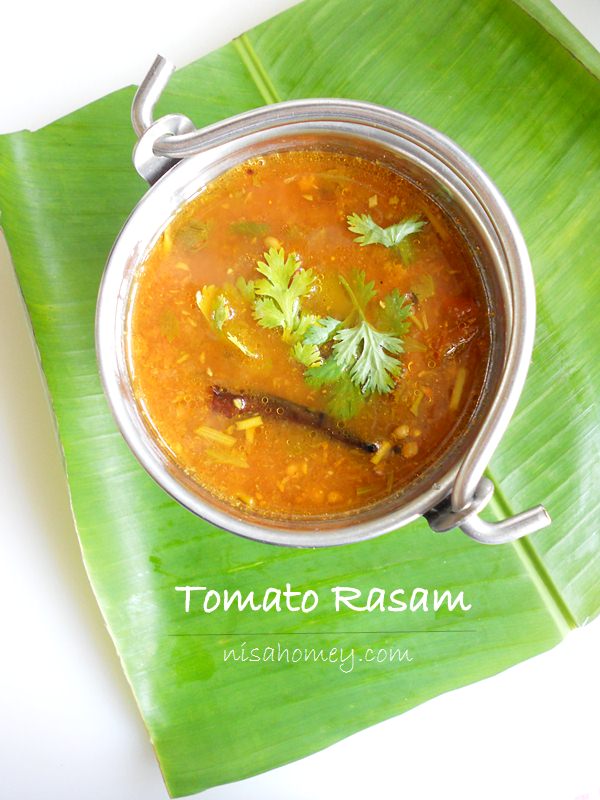 Tomato Rasam Recipe (Kerala Style)