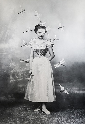 "Lady Dragonfly" by Zoe Byland - acrylic and airbrush on canvas | arte pintura, obras de arte contemporaneo pop, cool a r t | art Selecta "Lady Dragonfly" by Zoe Byland - acrylic and airbrush on canvas | cuadros, pinturas, imagenes de arte bonitas chidas, cool stuff, art pictures | paintings, peintures, pitturas