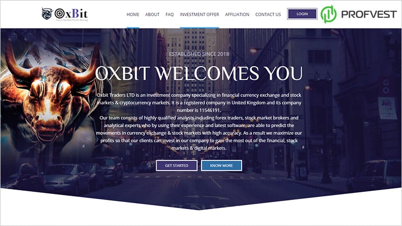 OxBit: обзор и отзывы о oxbit.biz (HYIP платит) OxBit обзор и отзывы HYIP-проекта