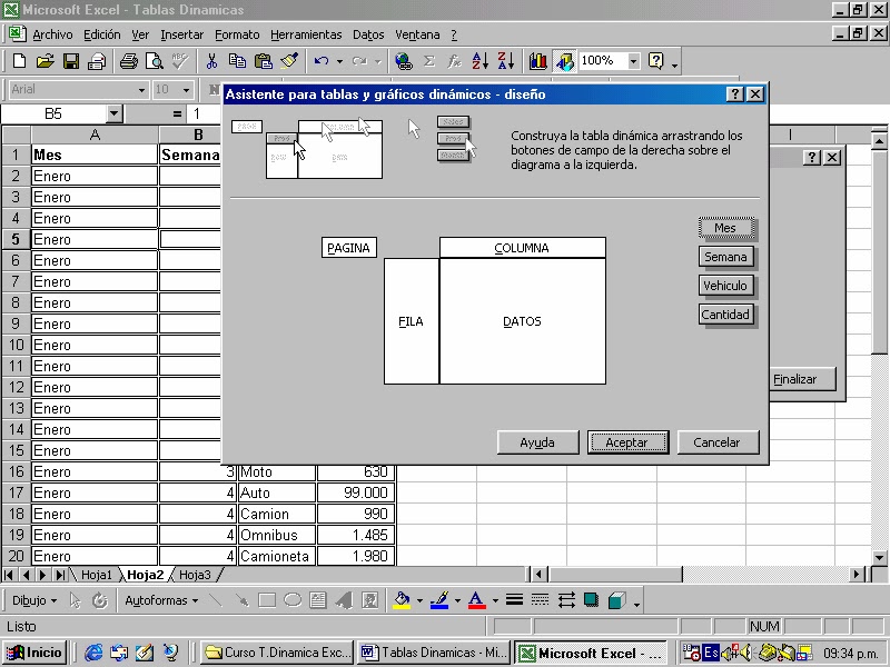 Informática para la Administración 16. Tablas y tablas dinámicas en