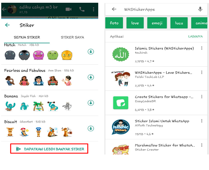 Cara membuat stiker di whatsapp terbaru