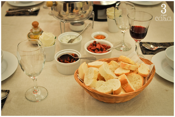 mesa para servir sopas