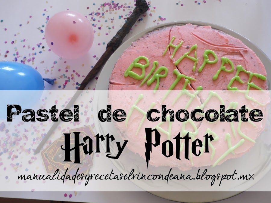 Pastel de cumpleaños hecho por Hagrid