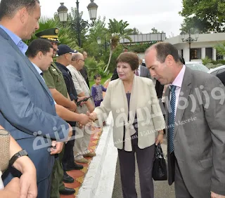 زيارة وزيرة التربية الوطنية السيدة نورية بن غبريت لولاية بومرداس‎.