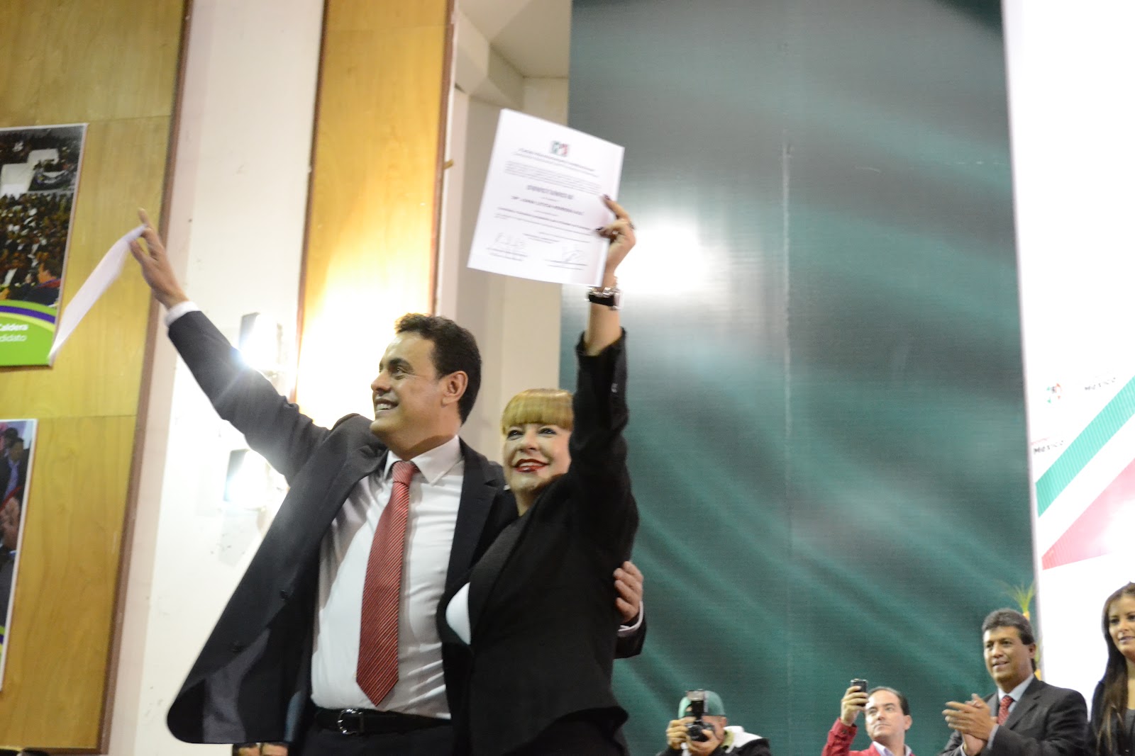 CNOP DURANGO Ismael Alfredo Hernández Deras y Leticia Herrera Ale