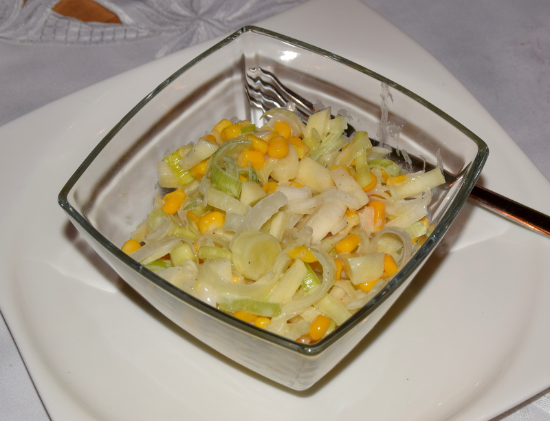 Simi´s Foodblog: Lauchsalat mit Apfel