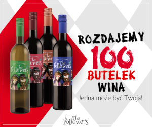 Darmowe butelki wina The Followers. Jedna może być Twoja! Konkurs