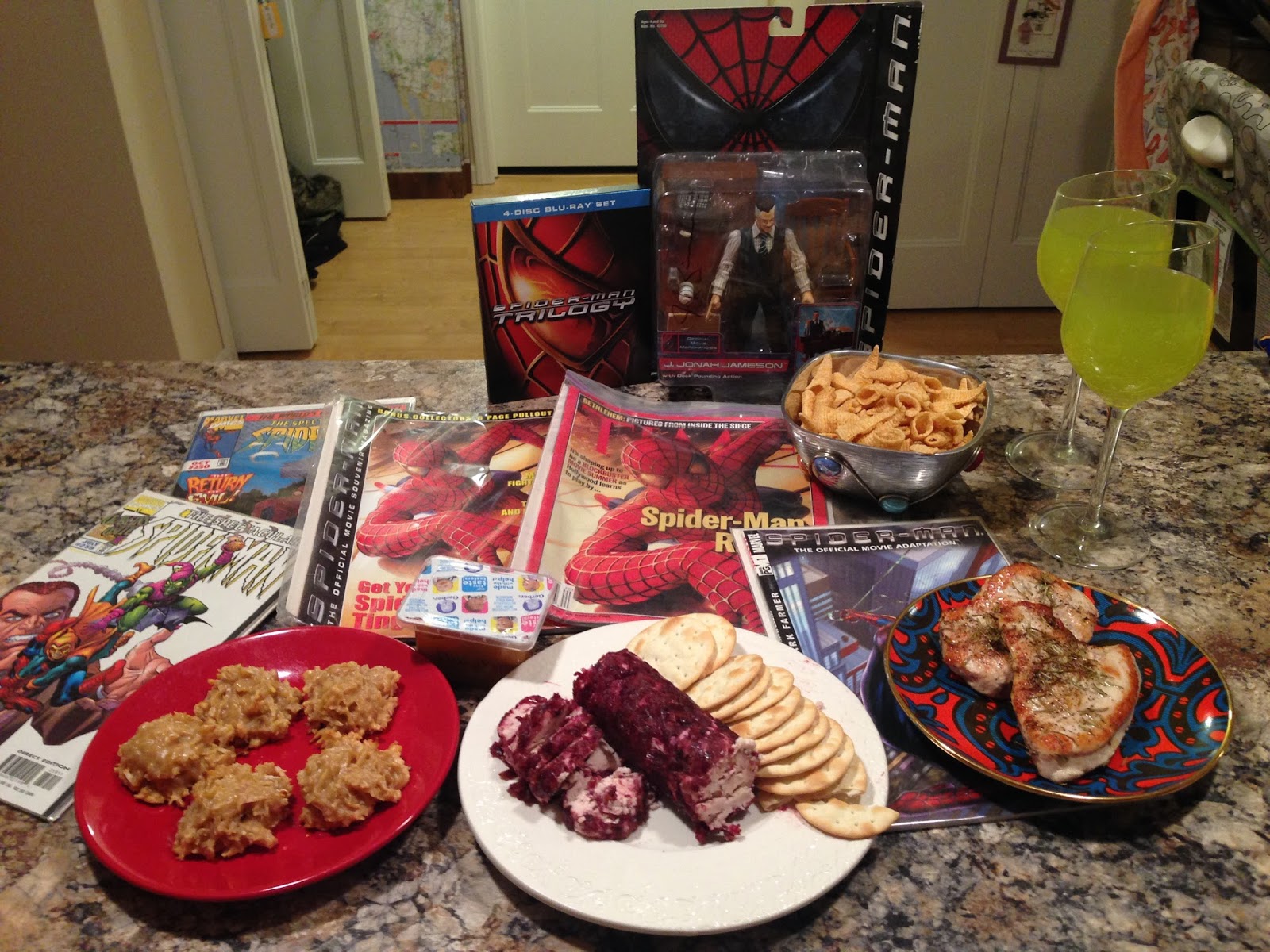 Reel Fancy Dinners: Spider-man Dinner