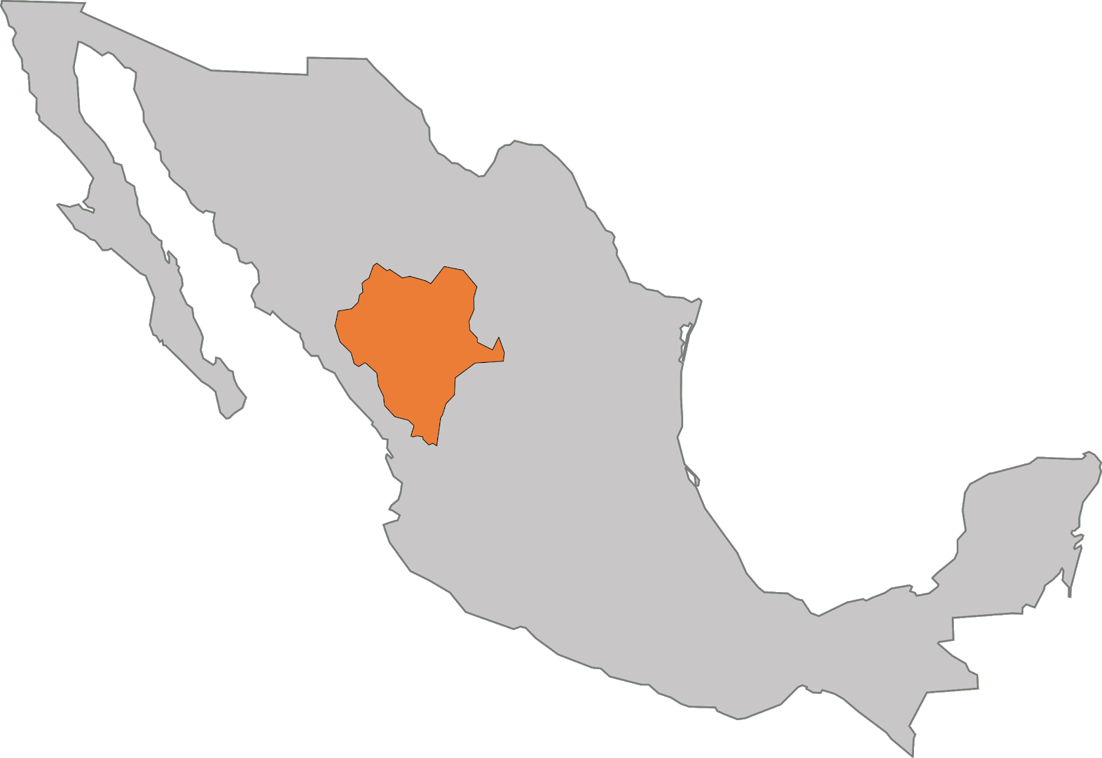 Estado de Durango en la Republica Mexicana Estado de Durango en la Republica Mexicana