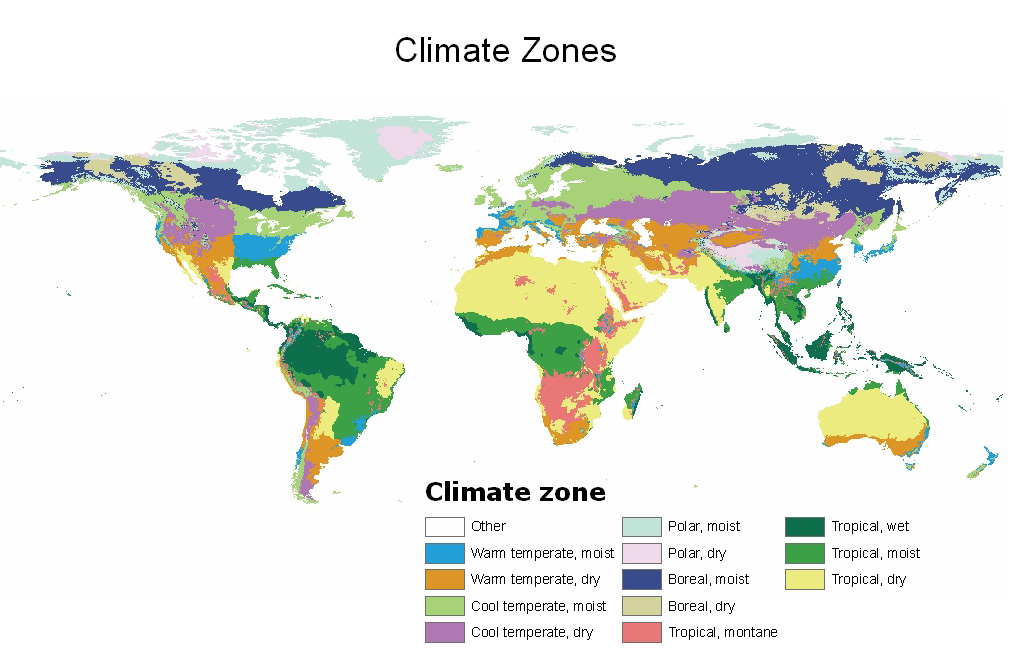 Territorio Sociales The Earth's Climates