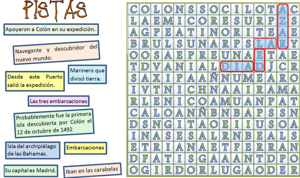 Comprensión Lectora: Sopa de Letras!! Lee, Aprende y Diviértete!