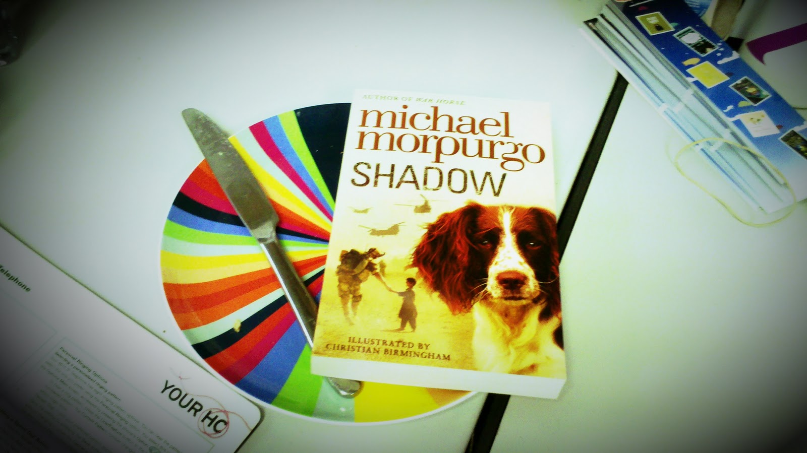 Book Eating Girl: Lunchtime Review - Shadow by Michael Morpurgo
