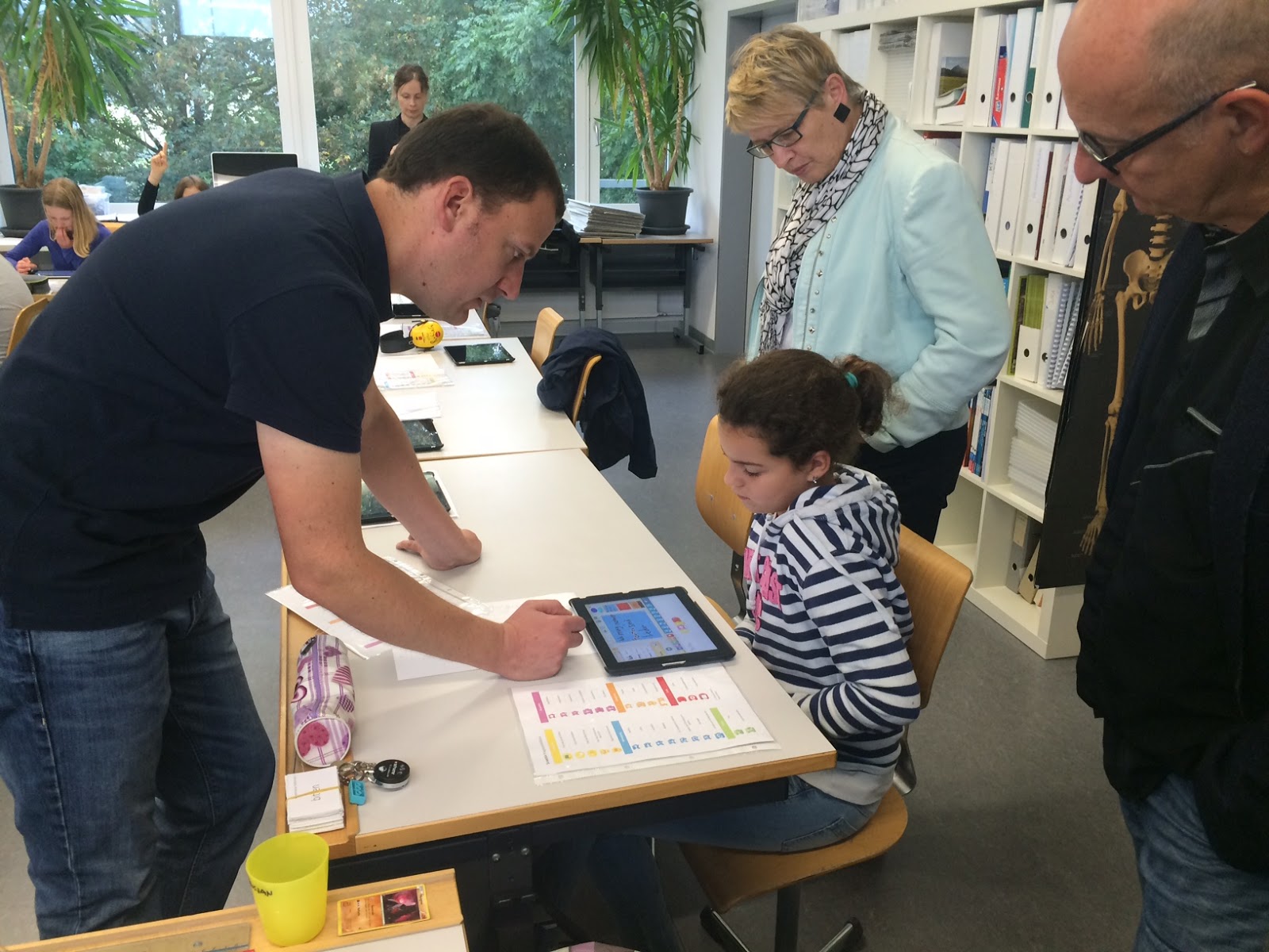 Opintovisiitti Sveitsiin 19. - 23.9.2016: Observing programming classes