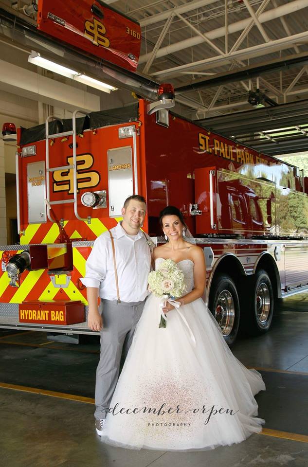 Fireman leaves own wedding to battle house fire, gets hailed as hero