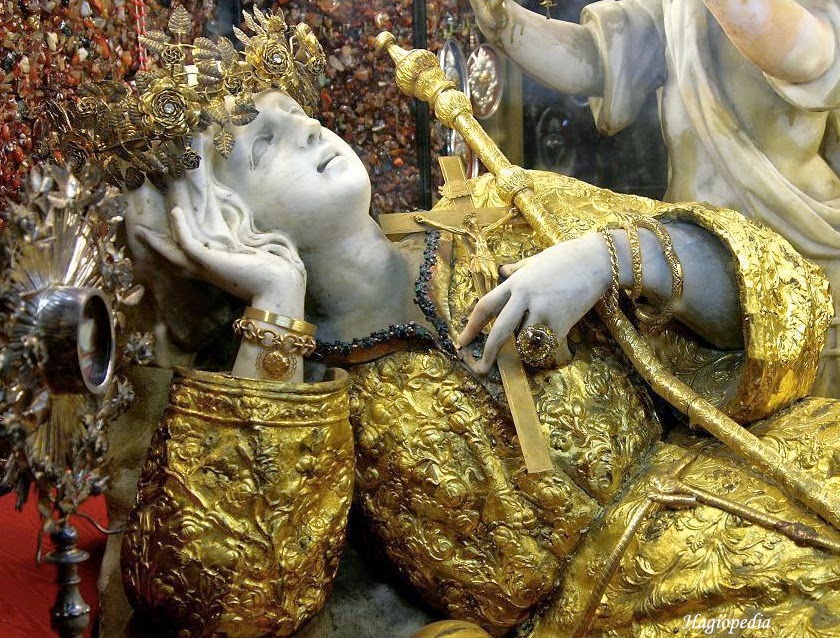 HAGIOPEDIA Santa ROSALÍA. (1100/30 c.1160).