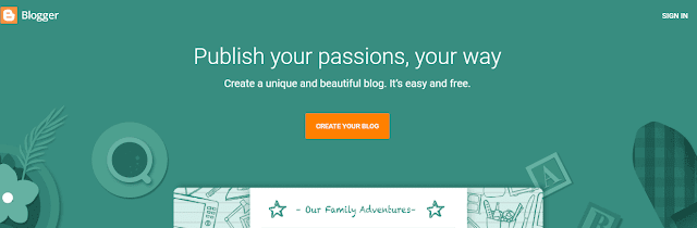 Membuat Blog Daftar Akun Blogger