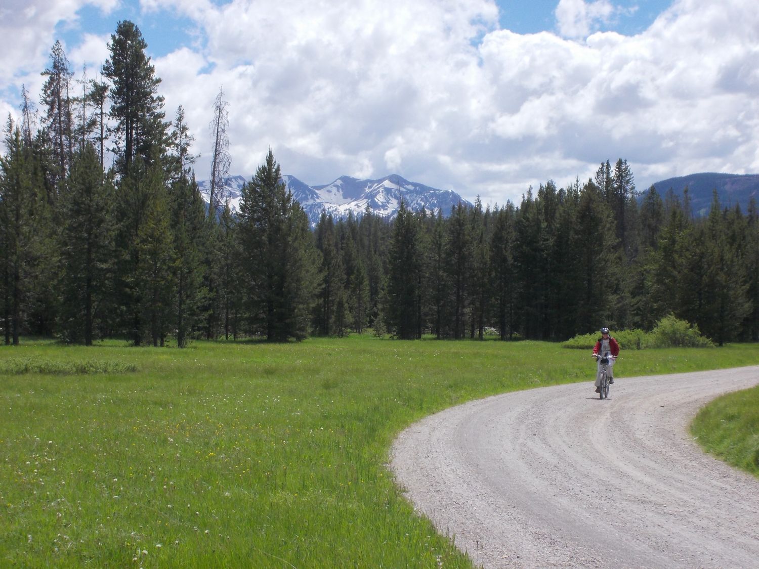 Dave'n'Kathy's Vagabond Blog Cycling Grassy Lake Road