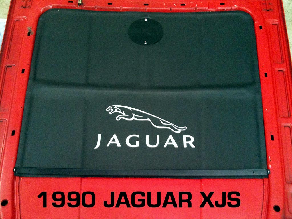 Aircraft firewall material hood liner insulation pad for Mustang