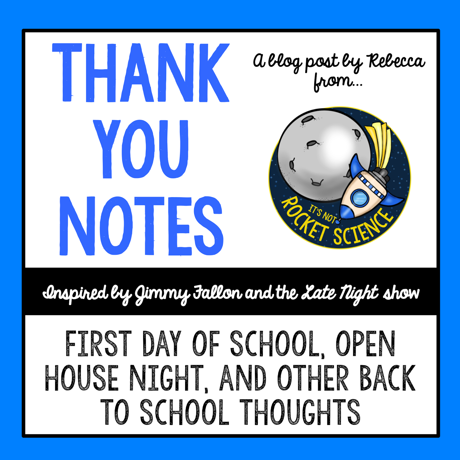 thank you notes volume 1 back to school