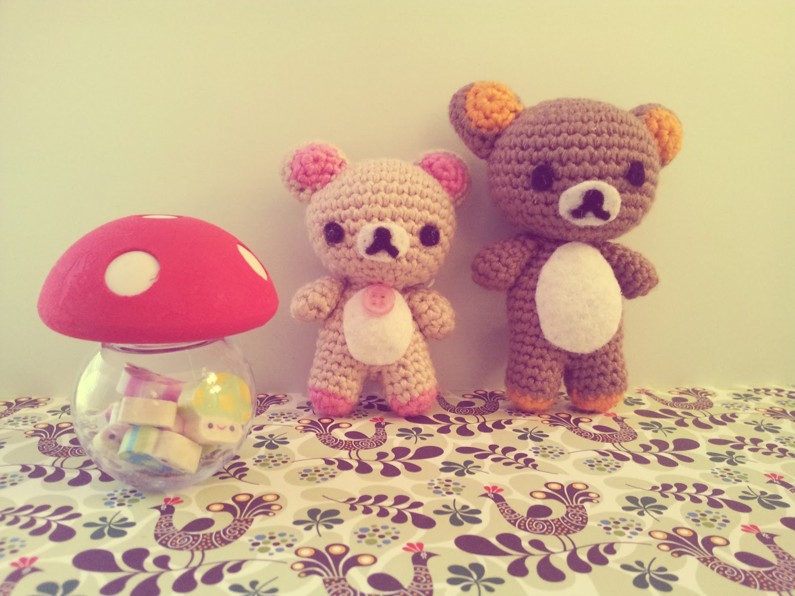 Roving Around Crafts Amigurumis Sanx Rilakkuma & Korilakkuma