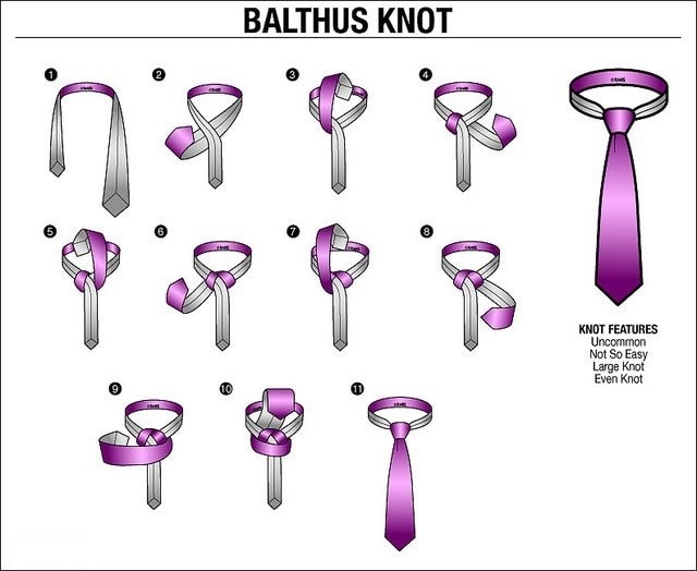 ربطة العنق Balthus Knot