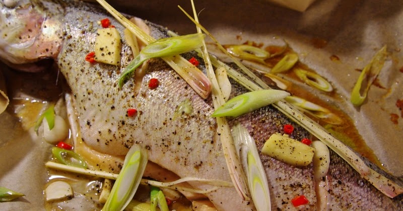 We Love to Cook: Gedampfte Ofen-Forelle asiatische Art