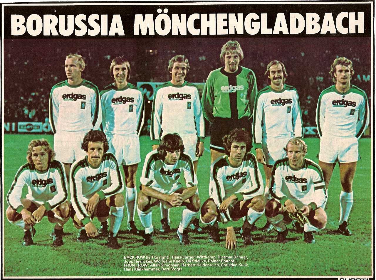 TWB22RELOADED Bundesliga 1977 1978 Borussia Mönchengladbach Borussia