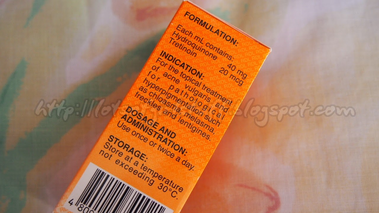 Lots of Girl Stuff RDL Hydroquinone Tretinoin Babyface Solution 3