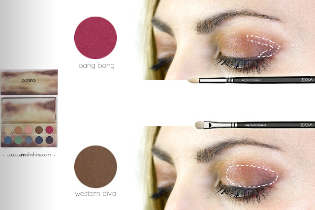 Makeup look by Maikshine ZOEVA - Rodeo Belle Palette