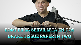Romper la servilleta en dos, PROPOSITION BET, Brake tissue paper in two