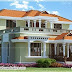 Kerala style house elevation in 2933 sq-feet