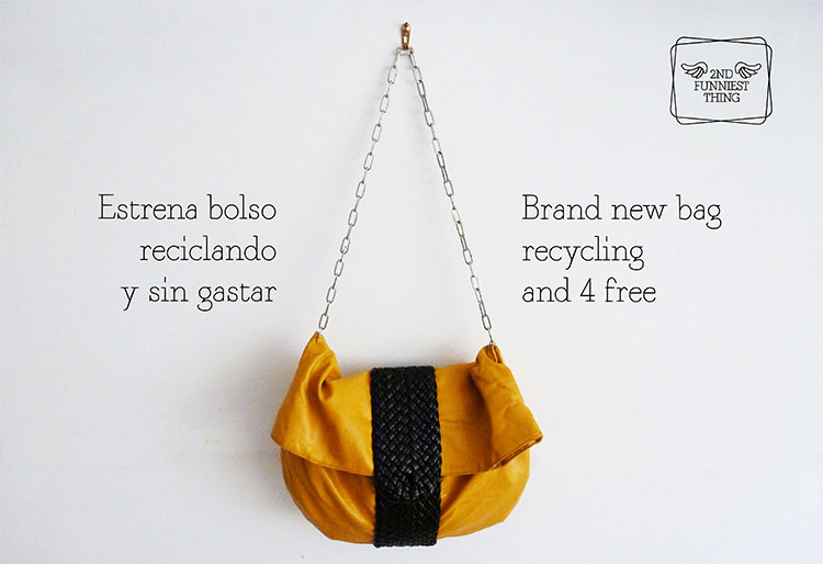 Bolso DIY un y un "tote" / DIY bag recycling a belt a tote | 2nd Funniest Thing
