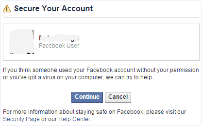 facebook account change name