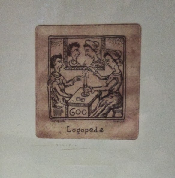 Litografía Logopeda